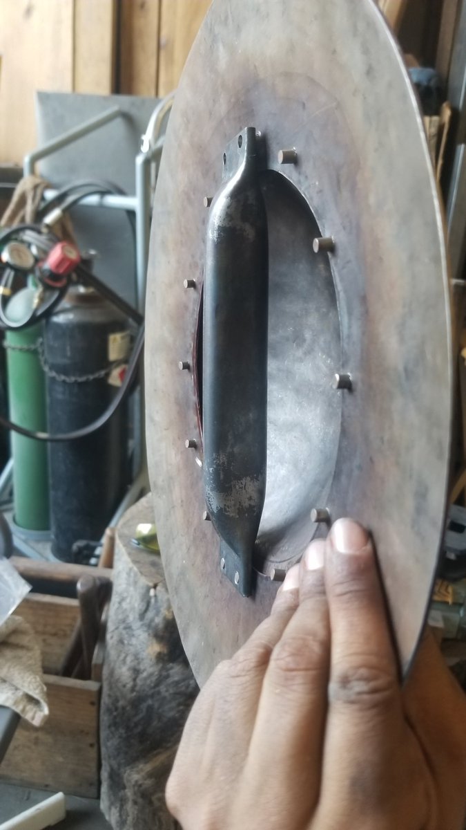 LostInHash's tweet photo. Buckler project 
#Blacksmith #Vlogsmith https://t.co/MQTkkVIStx