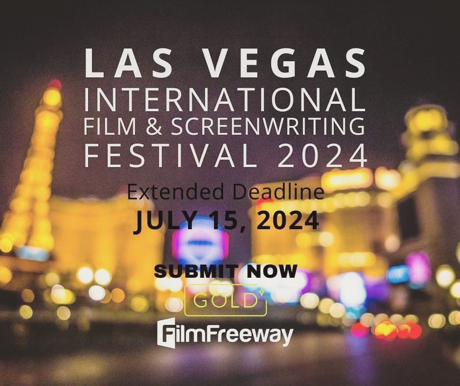 You're invited to showcase your talent and creativity by submitting your projects. The extended deadline for submissions is quickly approaching - only 5 days left! Filmmakers and screenwriters, we can't wait to see what you have in store for us.

filmfreeway.com/LasVegasIntern…