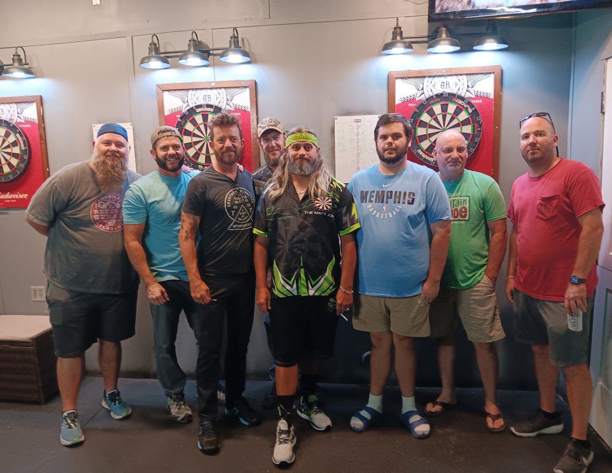 TTOWN DART LEAGUE ALLSTAR TOURNAMENT LAST NIGHT @ UNIQUE!!

Drew Rhodes won
Nick Chichester 2nd
Wes Smith 3rd
