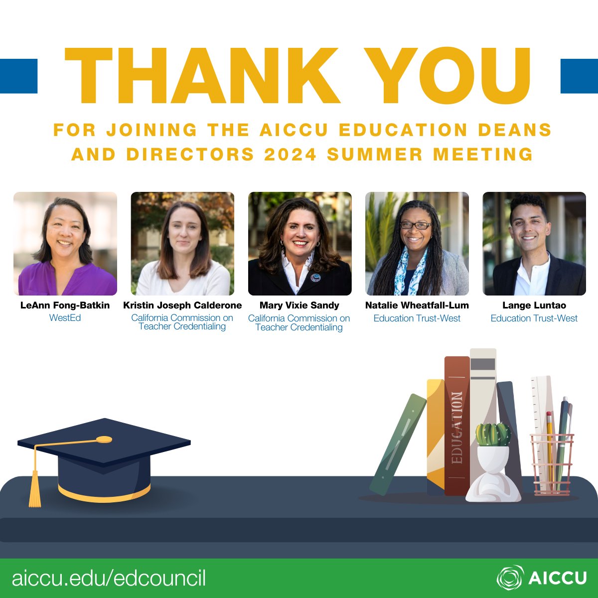 aiccucal's tweet photo. AICCU and our education deans and directors met today to discuss current topics impacting the educator workforce, including updates from the CA Commission on Teacher Credentialing and @CACradle2Career, as well as strategies from @EdTrustWest to increase teacher diversity. 1/2 https://t.co/jvXq6fRjmh