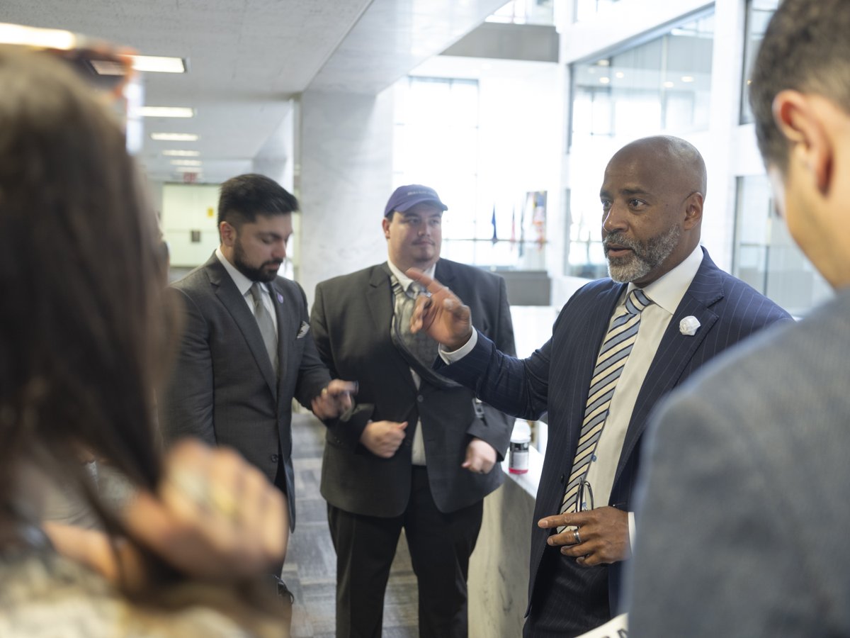 standwithcrypto's tweet photo. Today, we hosted 24 founders for a day of meetings on Capitol Hill.

Shaping policy is hard work, and we are thankful for the crypto advocates who call their representatives and the founders who fly in to connect in person with their elected officials.

Whether it's an email, a call, or a face-to-face meeting, every action you take moves the needle in this critical election year. Thank you!

#StandWithCrypto