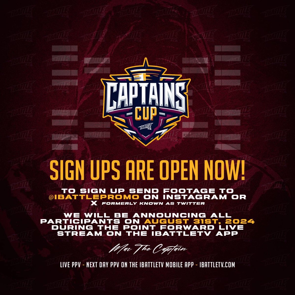 PathogenicGG's tweet photo. @ibattletv is hosting a massive tournament in honor of mac the captain. If you have the ability to sign up and take part you should, there's a generous prize but being able to honor mac with a crazy performance should be convincing enough 🙏

R.I.P Mac https://t.co/Ng3I6kBY06