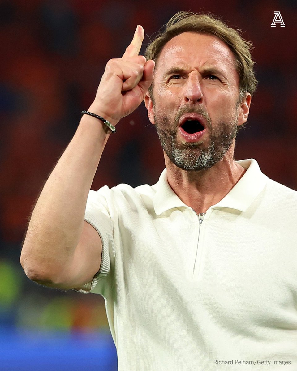 TheAthleticFC's tweet photo. 🇪🇺 Euro 2020
🇩🇪 Euro 2024

Back-to-back Euros finals for England under Gareth Southgate. https://t.co/ZoMXrVvjK7