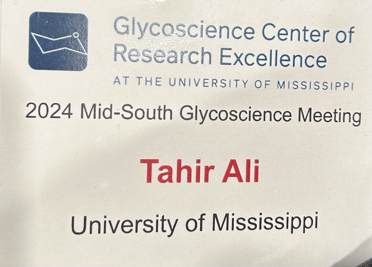 tahirOleMiss's tweet photo. #Glycore #BMS #OleMiss #Boudreau Lab https://t.co/s1dpqyCBXq