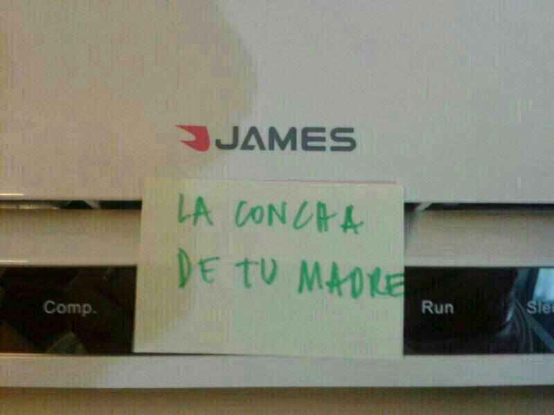 JAMES HIJO DE PUTA HOY COBRAS
