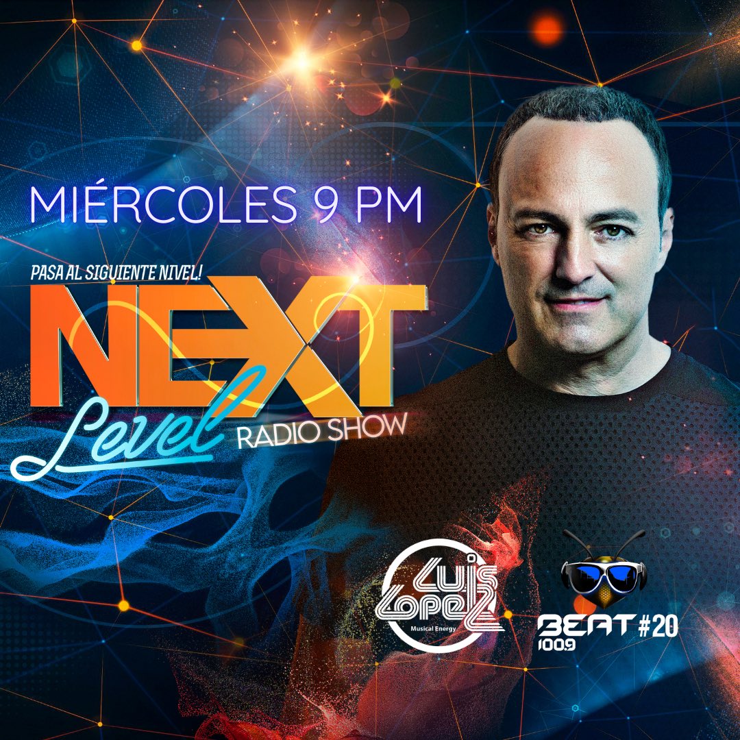 BEATOFICIAL's tweet photo. Un nuevo radio show llega la próxima semana a beat 100.9, NEXT LEVEL con Luis Lopez  🧡🔥

¿ Listo para lo que se viene ? Descúbrelo en https://t.co/Us0hQS5UYB 

#beat1009fm #radioshow #nextlevel https://t.co/myFYTuAHGk