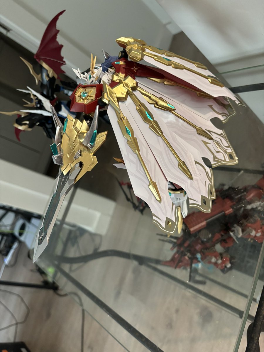 Satoichii's tweet photo. been building model kits again, tested out some paints on my x antibody and they turned out great. https://t.co/DXeF0h5qOv