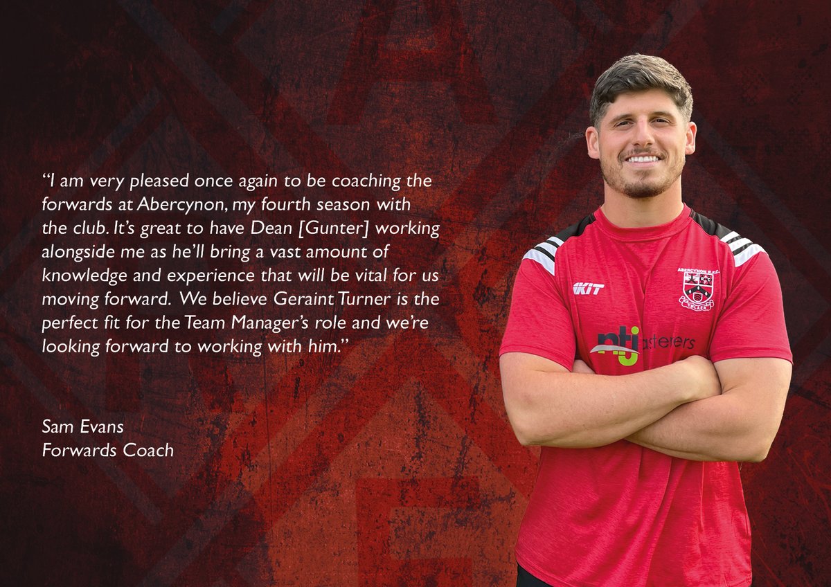 AbercynonRFC's tweet photo. 🚨 𝗜𝗖𝗬𝗠𝗜:

Read the thoughts of our 1st XV coaches ahead of the upcoming season 🔽

#Ymlaen | @samevs95 @deangunter100 https://t.co/7FQRKzxkri