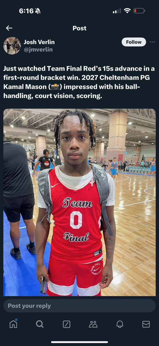 Great first game of the Hoopgroup fest with team final red