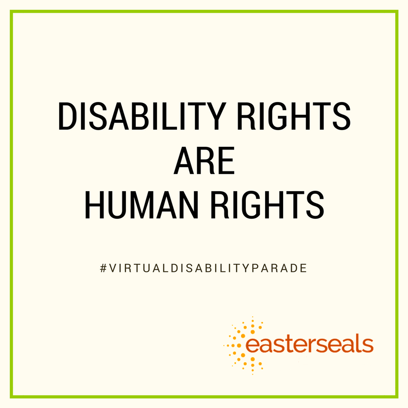 ADAGreatPlains's tweet photo. Find out how you can participate in the @eastersealshq #VirtualDisabilityParade happening Friday, July 26! Visit - https://t.co/b0Rk7ia0KO https://t.co/IYZLaSyckJ