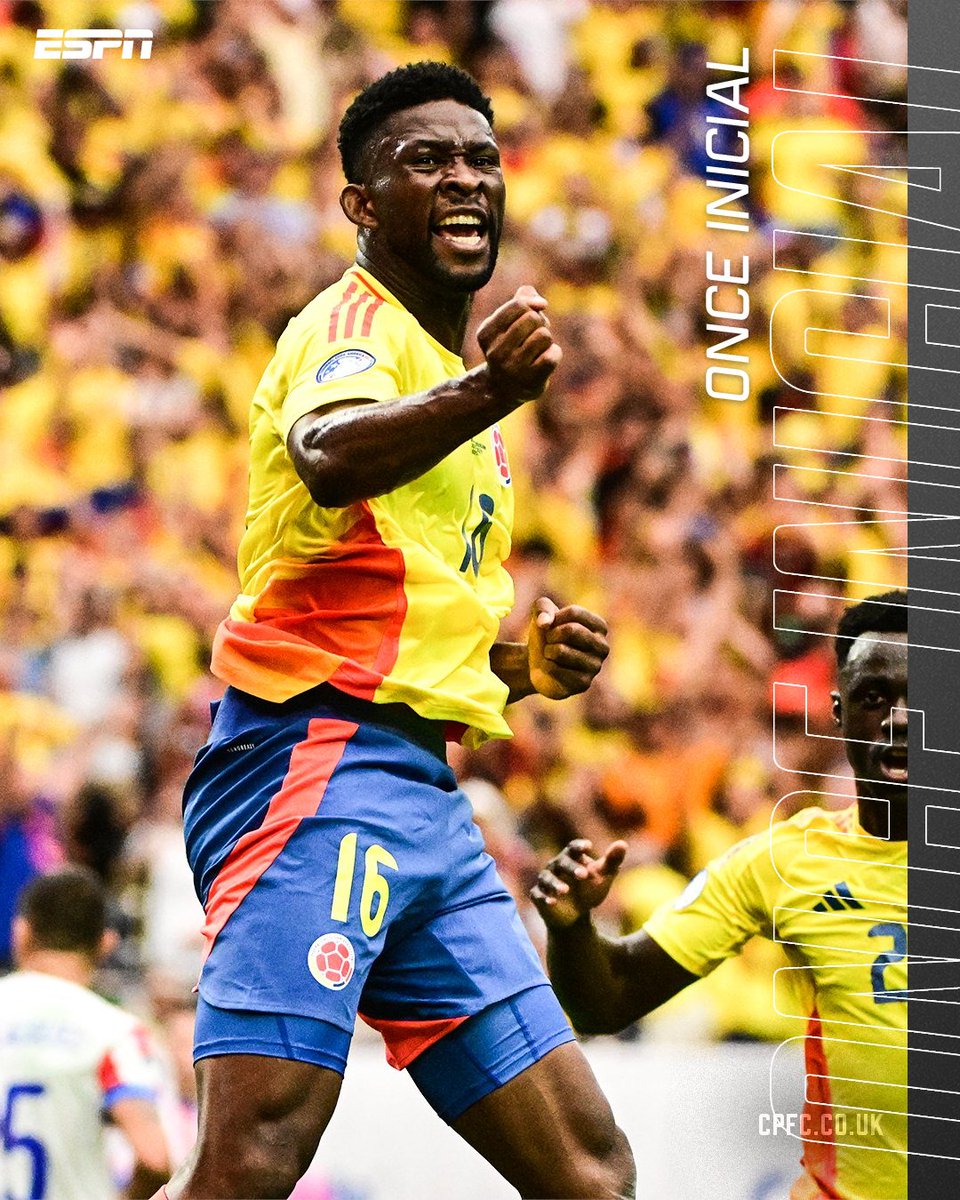 ESPNColombia's tweet photo. 🇨🇴🔥 ¡CON EL REGRESO DE LERMA!

⚽ Estos son los 11 elegidos por Colombia para buscar el tiquete a la final vs. Uruguay en la Copa América

🤔💬 ¿Te gusta la formación de Lorenzo? https://t.co/loT3IfgTgo
