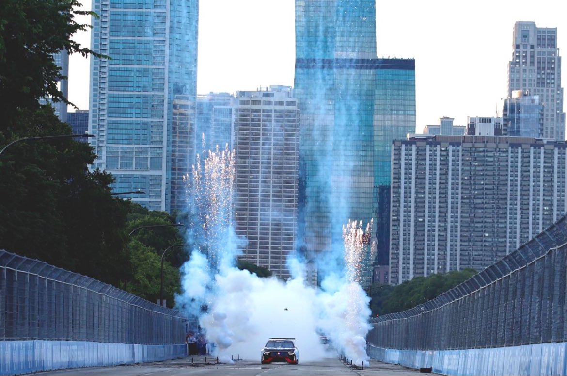 Van_Knill's tweet photo. An exciting past 2 years working on the @ABBNorthAmerica @NASCAR EV Prototype project and to see it come to life this past weekend at @NASCARChicago was the ultimate reward. The unveil may be over but looking forward to more groundbreaking activations and headlines in the future. https://t.co/RWabZhBMBL