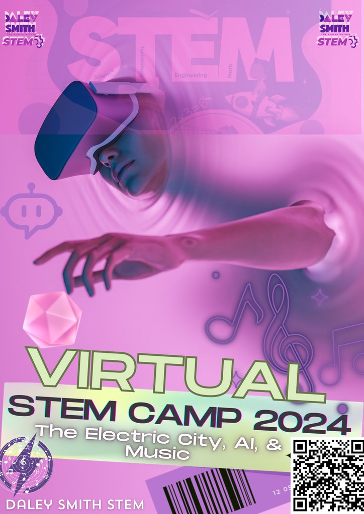 DaleySmithSTEM's tweet image. 🌟 Exciting news! Our STEM camp is a hit, and we’re launching the Virtual STEM Camp 2024: The Electric City, AI, and Music! 🎸🤖 

Prevent the "summer slide" and keep learning fun. Join the waitlist now: …leysmithstemvirtualcamp.my.canva.site

#STEM #VirtualCamp #STEMKids