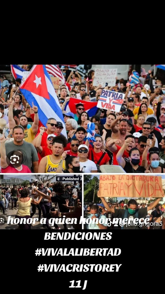 JulioGngora2's tweet photo. Honor a quien honor merece
#LibertadParaLosPresosPolìticos
#AbajoLaDictaduraCastrista
#sonasesinos
#vivacristorey
Julio góngora https://t.co/HWOX7Ok2EF