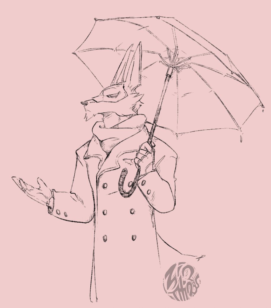 Zinthings's tweet image. while drawing this umbrella i found myself thinking &apos;things i am bad at&apos; and had to hit myself with a newspaper

zin that is &apos;things you are not yet GOOD at&apos;
friends we gotta be our own spin doctor you know

anyway sander #dislytefanart