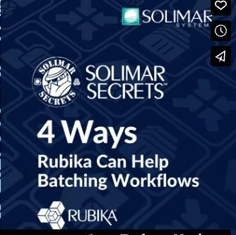 SolimarSystems's tweet image. 🚀 4 Ways Rubika® Boosts Smart Batching:
1️⃣ PDF Re-engineering 2️⃣ Workflow Automation 3️⃣ PDF Optimization 4️⃣ Postal Savings
Plus: Intelligent Batching with SOLitrack!
Streamline your print ops &amp;amp; cut costs: 
buff.ly/3Ky1UVH 
#SmartBatching #PrintTech #Efficiency