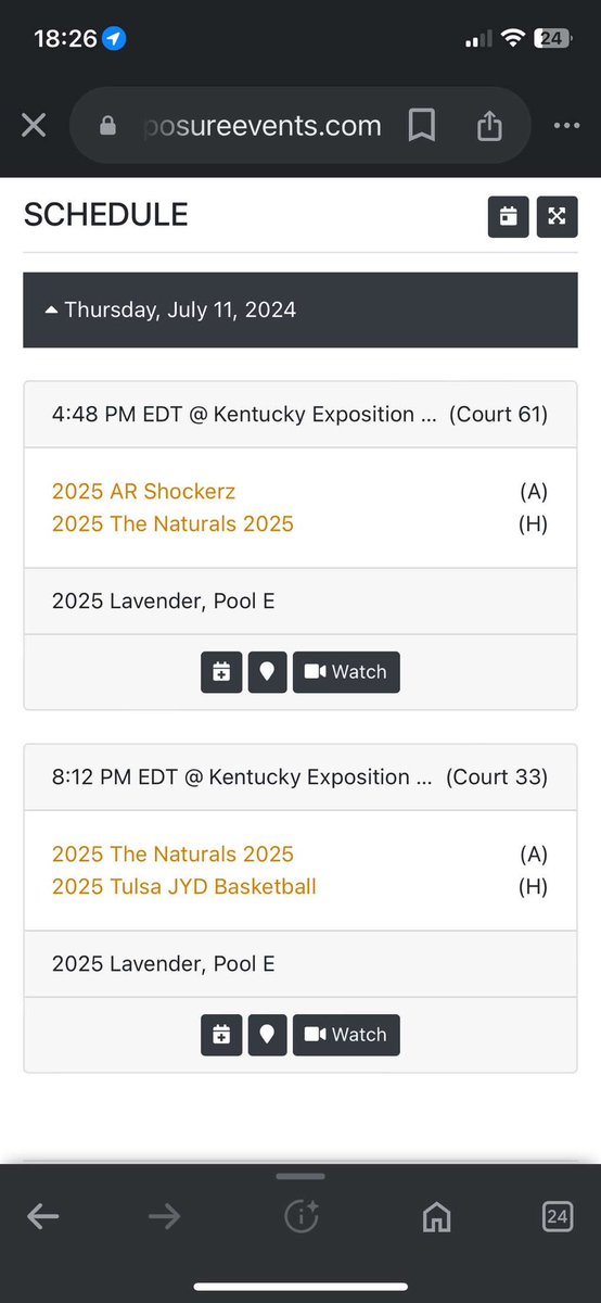 Here is tomorrow’s Run 4 Roses schedule!