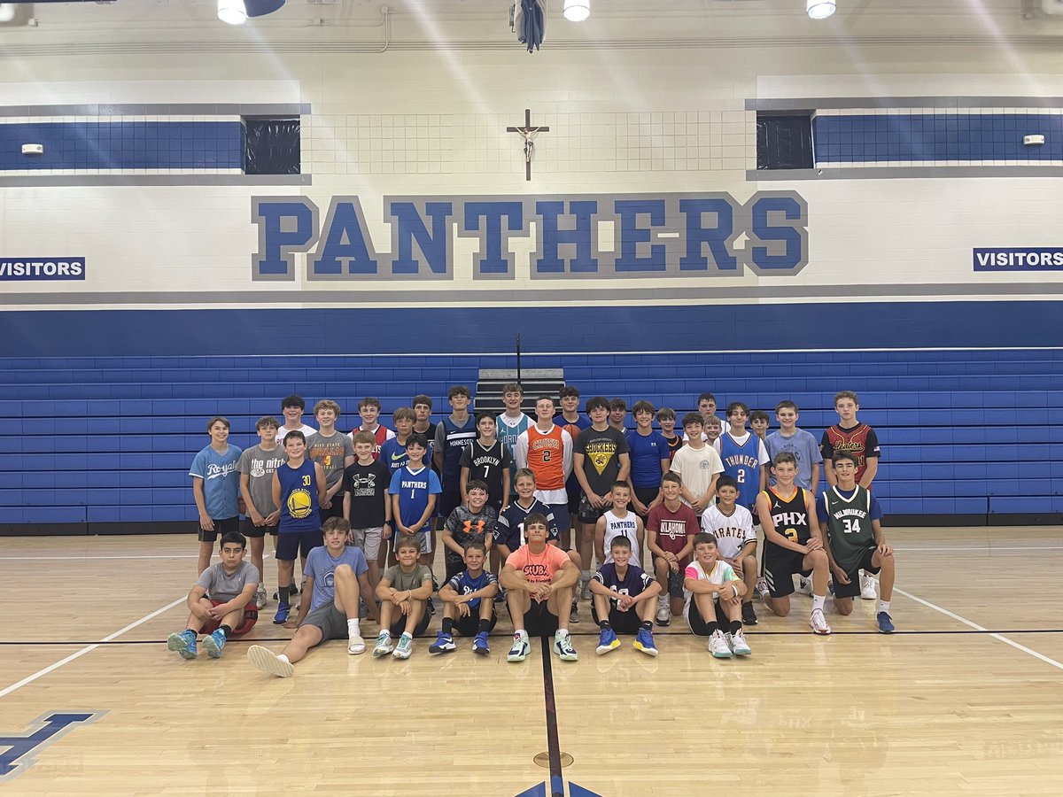 ColganBB's tweet photo. Fantastic week of Youth Camp! π
Third annual and so appreciative of how helpful our HS guys are with our next generations!!!
#TheColganWay https://t.co/8ycFdUA2SL