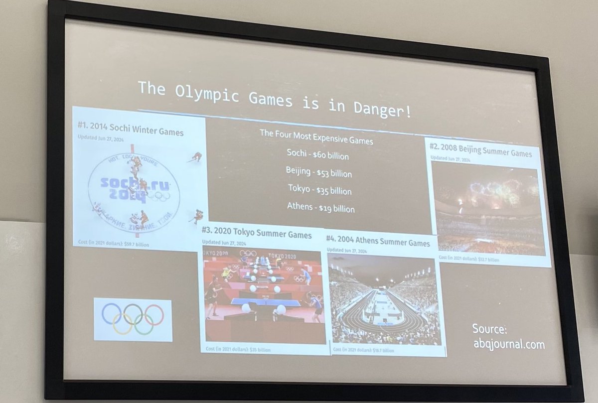 KBuerger_'s tweet photo. The Olympic Games are indeed in danger - withdrawn bids and applications creating issues for the #IOC leaving (very) few cities interested in hosting the #megaevent https://t.co/wwxf4pYe6L