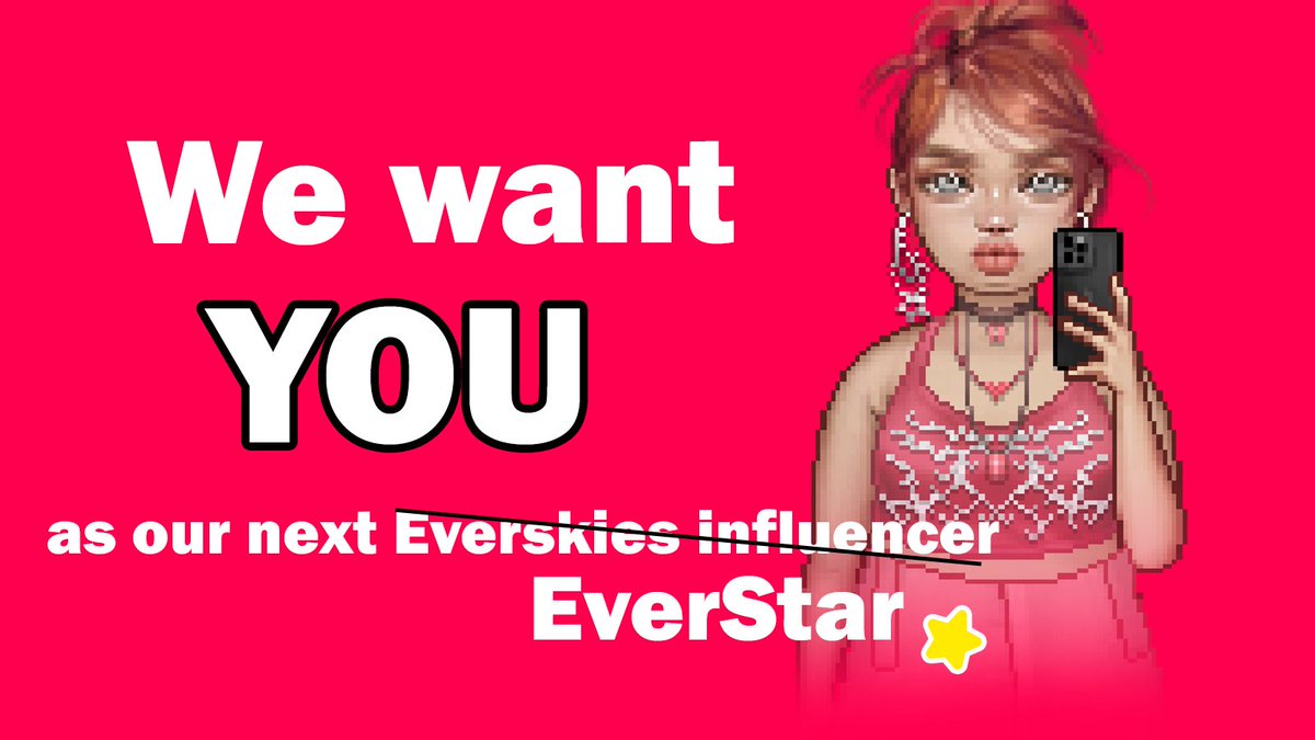 everskies's tweet photo. ⭐️🚀 EverStar Video Challenge

We're trying something new! Post a fun Everskies video, submit it, and win some exclusive prices! We cannot wait to see what you come up with!

#everskies #EverStar https://t.co/snx2sXklBM