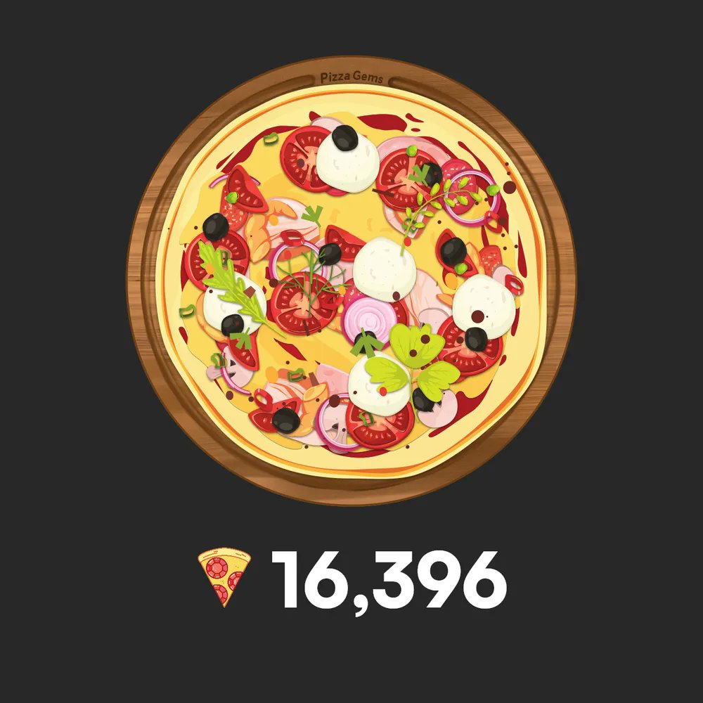 pizzagems_ton's tweet photo. This Pizza NFT costs 120 TON on #GetGems.

Who can guess all the ingredients on this Pizza?

1. write the list of ingredients in the comments below
2. add your #TON Wallet address to it
3. repost

x. make your own on https://t.co/0iS9OOEOQ8 https://t.co/PPN3jP0Akz
