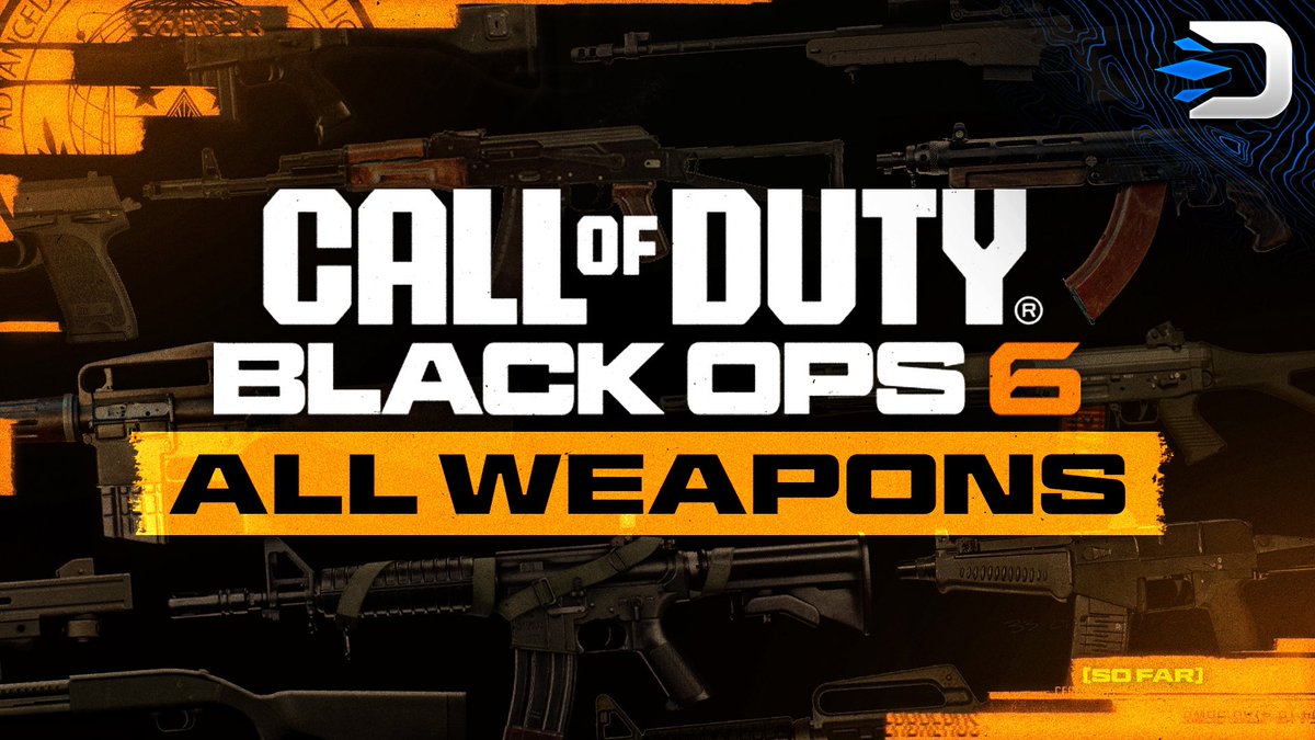 DETONATEDcom's tweet photo. #BlackOps6: CONFIRMED Launch Weapons So Far!

Assault Rifles
💥 AMES 85
💥 XM4
💥 Colt Model 723
💥 SIG SG 550

SMGs
💥 Jackal PDW
💥 FAMAE SAF
💥 MP5A3

LMGs
💥 AR10
💥 KSP 58

Snipers
💥 LR 7.62
💥 SR-25

Shotguns
💥 Marine SP

Pistols
💥 Compact 92
💥 Makarov PM
💥 USP

Melee
💥 Combat Knife 

Credit to ‘IMFDB’ for identifying!