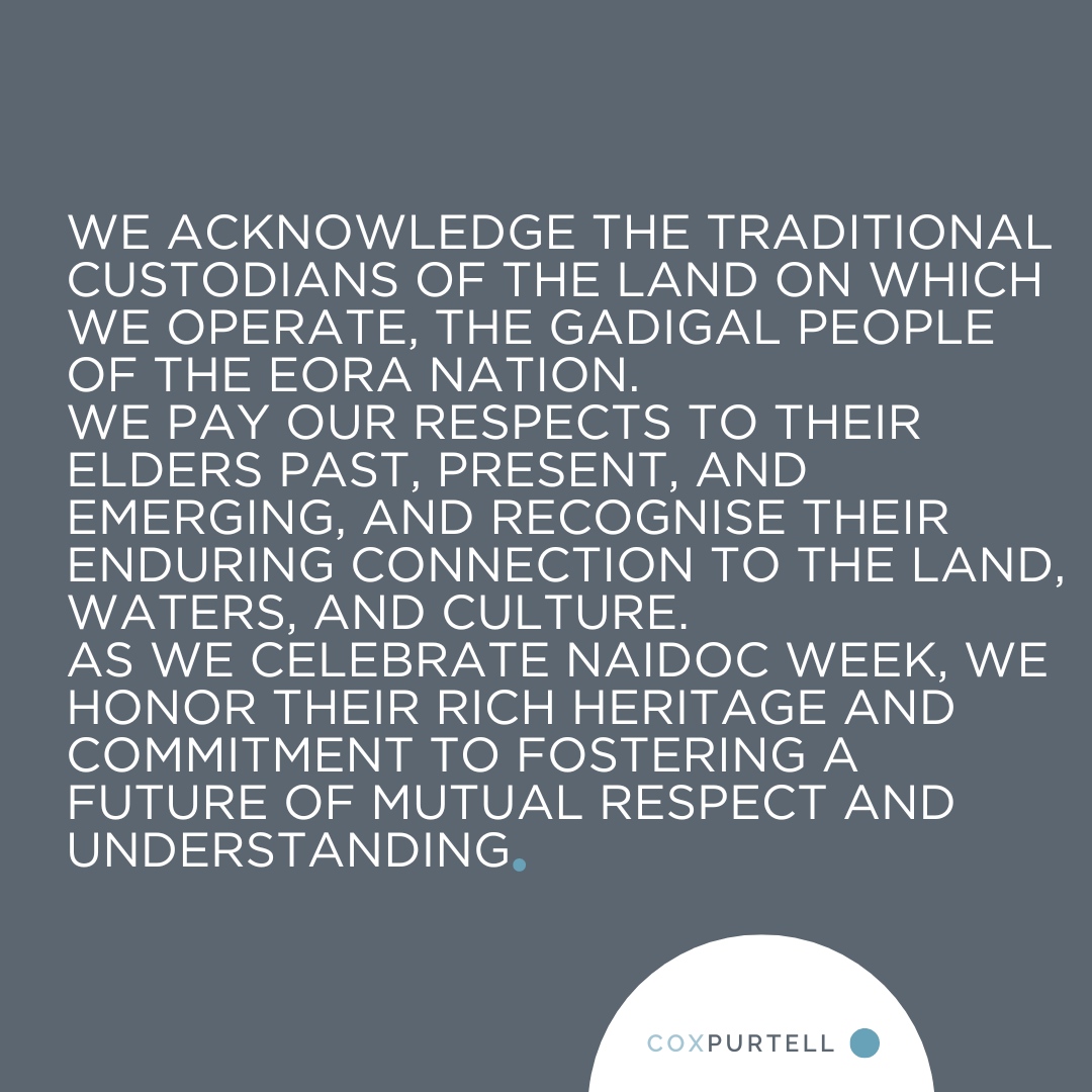 CoxPurtell's tweet photo. Celebrating NAIDOC Week at Cox Purtell! 🌏🖤💛❤️

This NAIDOC Week, we proudly join the nation in celebrating the history, culture, and achievements of Aboriginal and Torres Strait Islander peoples. This year's theme, "For Our Elders," resonates deeply with us as we honor the ... https://t.co/AXjrK6lyPP