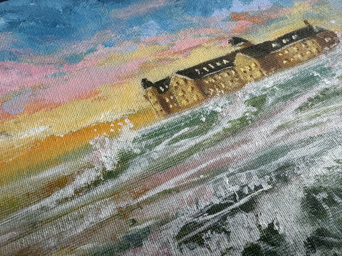 donoghmclaverty's tweet photo. Annual Rossnowlagh Painting #acrylic #painting #pleinair https://t.co/kHzJnnj9mm