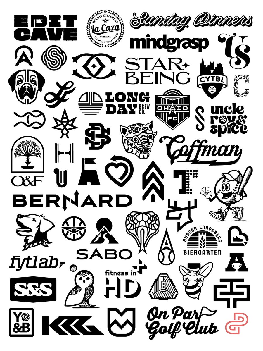 TravisPicqu3t's tweet photo. Heard it was #PortfolioDay 
Logos and branding are my specialty. 

→  https://t.co/QJ21NqpMfP https://t.co/j9L7DpGcG1