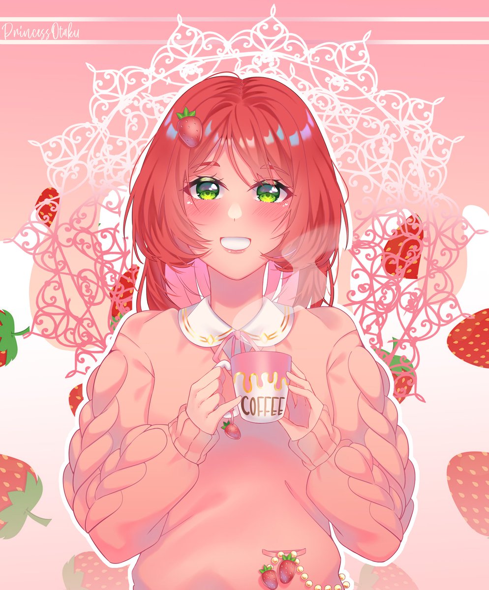 princessaarts's tweet photo. Hi, Cuties! I'm Amy and I am on my journey to draw more cute girls (Definitely not obsessed with pink) 🌸🌸

#PortfolioDay https://t.co/gVgjelImE0