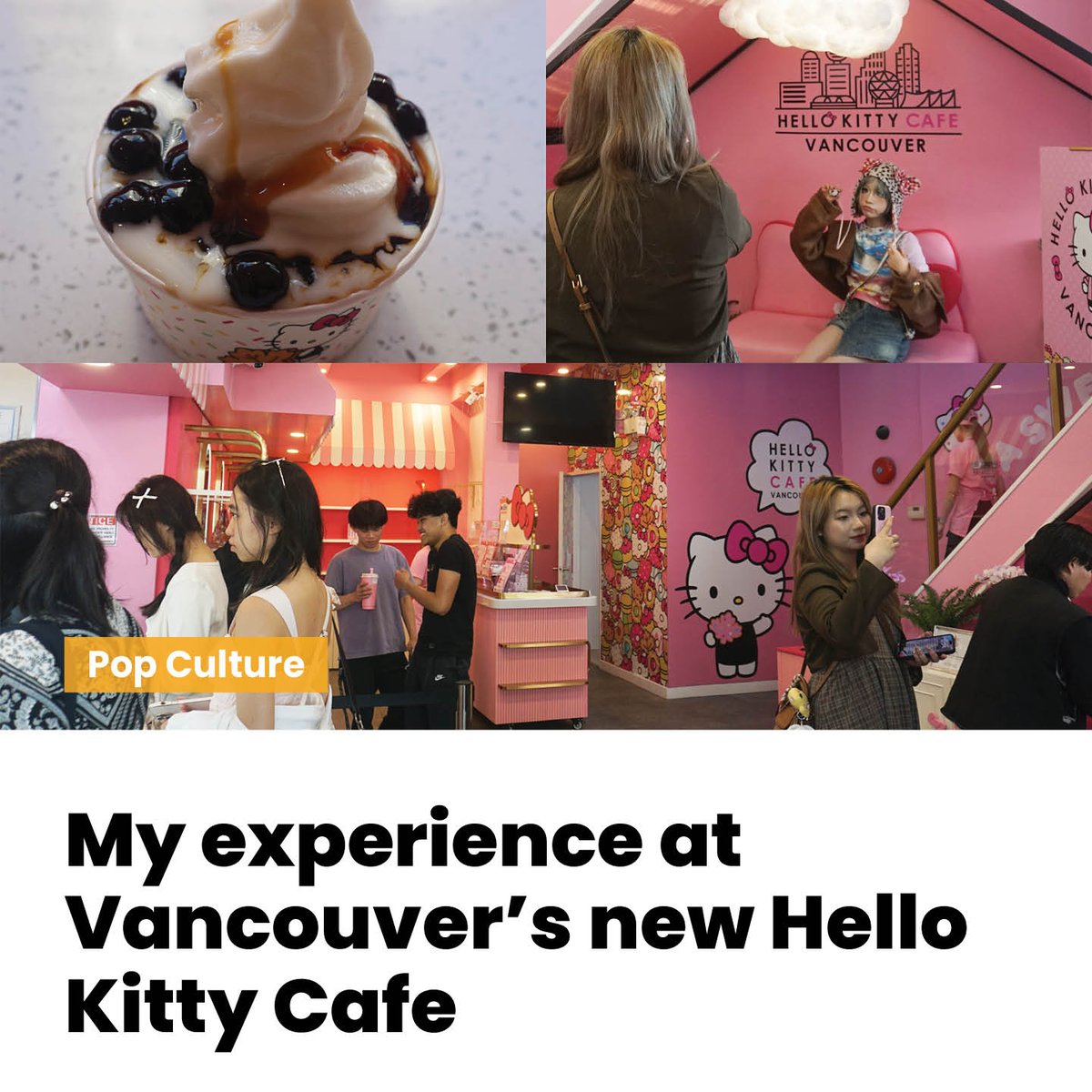 Runnermag's tweet image. #POPCULTURE: My experience at Vancouver’s new Hello Kitty Cafe

The famous pop culture icon arrived in downtown Vancouver with sweets and merchandise

#HelloKittyCafe #VancouverBC 
ow.ly/I6uE50SyV3t