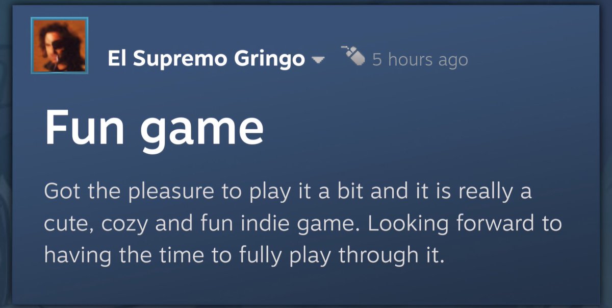 Thanks, El Supremo Gringo!
#indie #indiegame #indiegamedev #indiegames #rpg #videogame #videogames #moncon #wishlistWednesday #steamwishlist