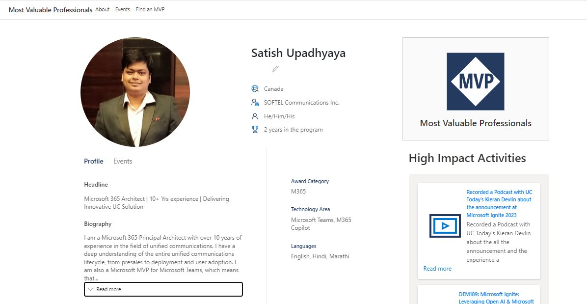 Satish Upadhyaya tweet media