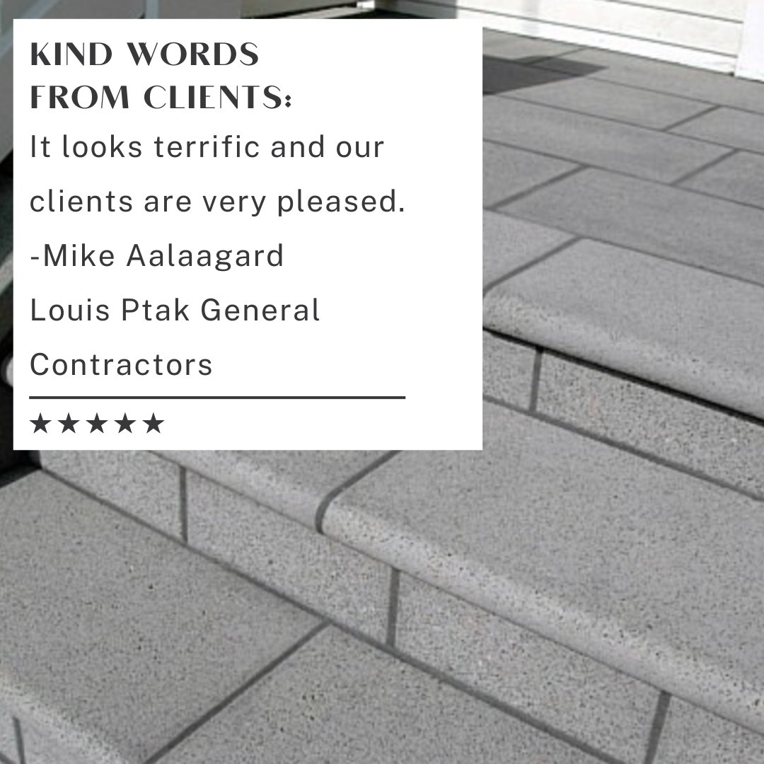 stepstonellc's tweet image. 🌟 A big thank you to our amazing clients for your glowing reviews! Your feedback means the world and motivates us to continue providing top-notch products and services. We're grateful for your trust and support! #StepstoneInc  #ThankYou #YourVisionInConcrete  #HardscapeDesign