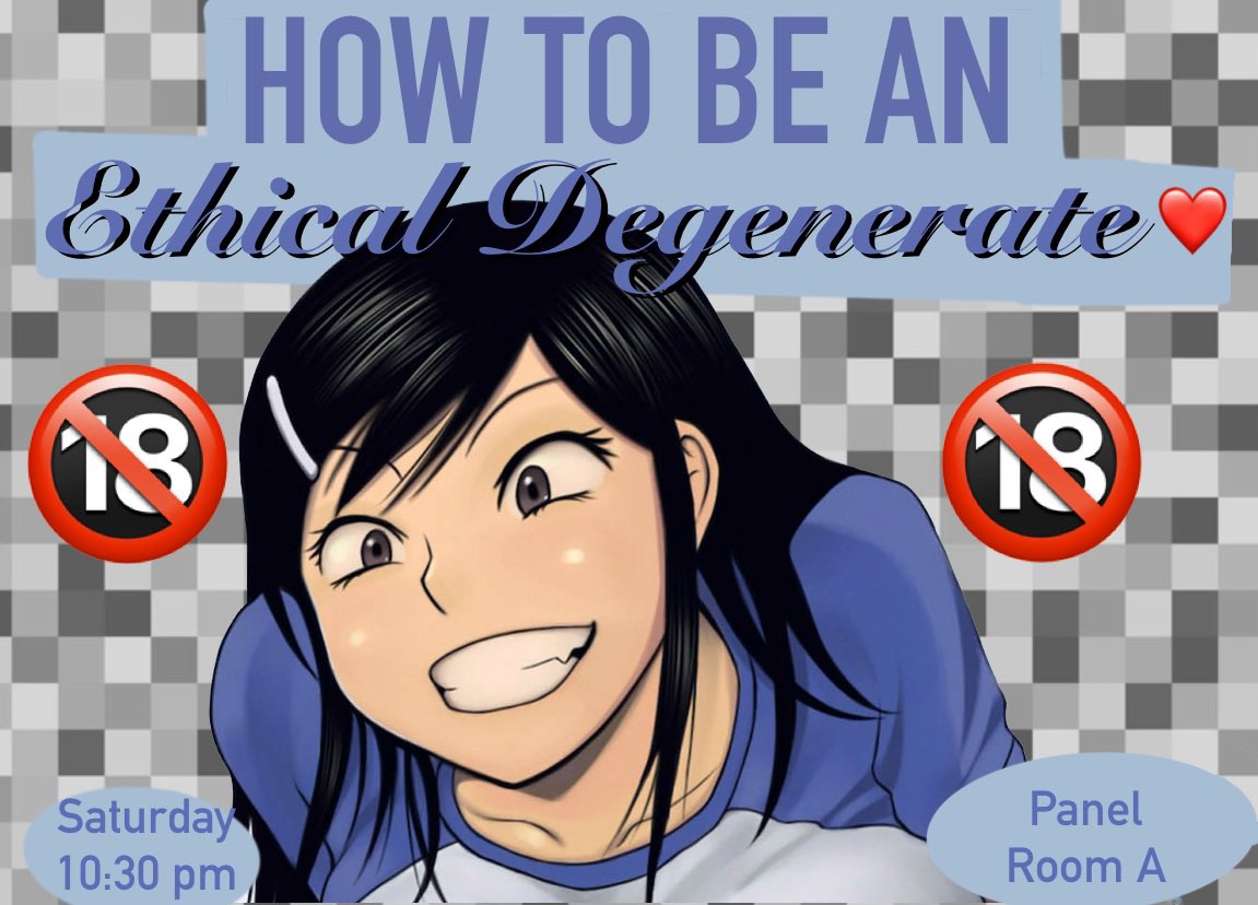 skeletoncrewcon's tweet image. Calling all… Adult Entertainment Appreciators 😏
The Skeleton Crew’s got a panel about enjoying the finer things in life while still maintaining your values for you! Be there with your 18+ wristband tightened and your hentai goggles polished!!
Saturday, 10pm
Panel Room A