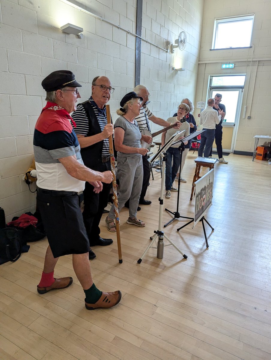 Good to hear some sea shanties and the buzz of a chat filled room when catching the award of Compassionate Colchester.  All that some great colleagues and cake.