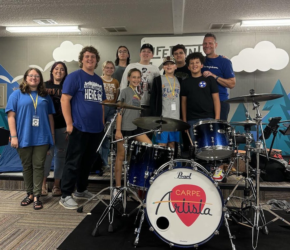 Had a great time at <a href="/CarpeArtista/">Carpe Artista</a>’s Camp Jukebox talkin’ about Groove Dymanics! What a talented group!

<a href="/PearlDrumCorp/">Pearl Drums</a> 
<a href="/AquarianHeads/">Aquarian Drumheads</a> 
<a href="/Sennheiser/">Sennheiser</a> 
<a href="/ZildjianCompany/">Zildjian Company🌕</a> 
<a href="/woodshedart/">Woodshed Stage Art</a> 
<a href="/woodshedart/">Woodshed Stage Art</a> 
<a href="/promarksticks/">ProMark Drumsticks</a> 
<a href="/HumesandBerg/">Humes and Berg</a> 
<a href="/BeierDrums/">Beier Drums</a>
<a href="/GrooveJuiceInc/">Groove Juice Inc.</a> 
<a href="/Complyfoam/">Comply™</a>