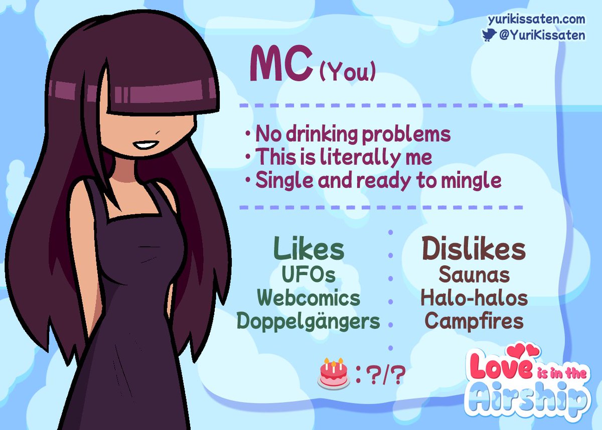 YuriKissaten's tweet image. Before the remaining few, let's meet the most important person in this entire thing: you!