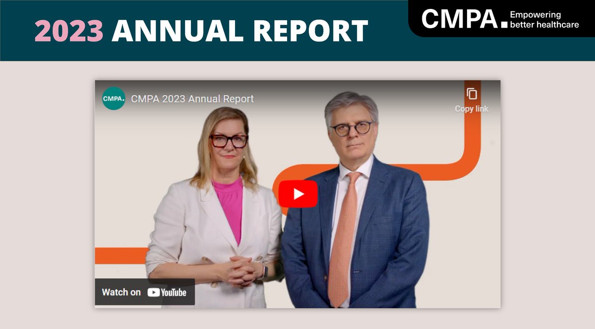 CMPAmembers's tweet photo. Announcing our CMPA 2023 Annual Report 📢:

☑️Empathetic medico-legal advice
☑️Supporting #PatientSafety via #CMPALearning &amp; #CMPAResearch
☑️Compensation to patients

Watch CEO @dr_lisa_lcalder &amp; President Dr. Jean-Hugues Brossard present the highlights: https://t.co/vGql6ydExs https://t.co/TyuF2N3tDi