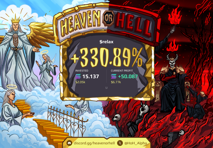 Heaven or Hell tweet media