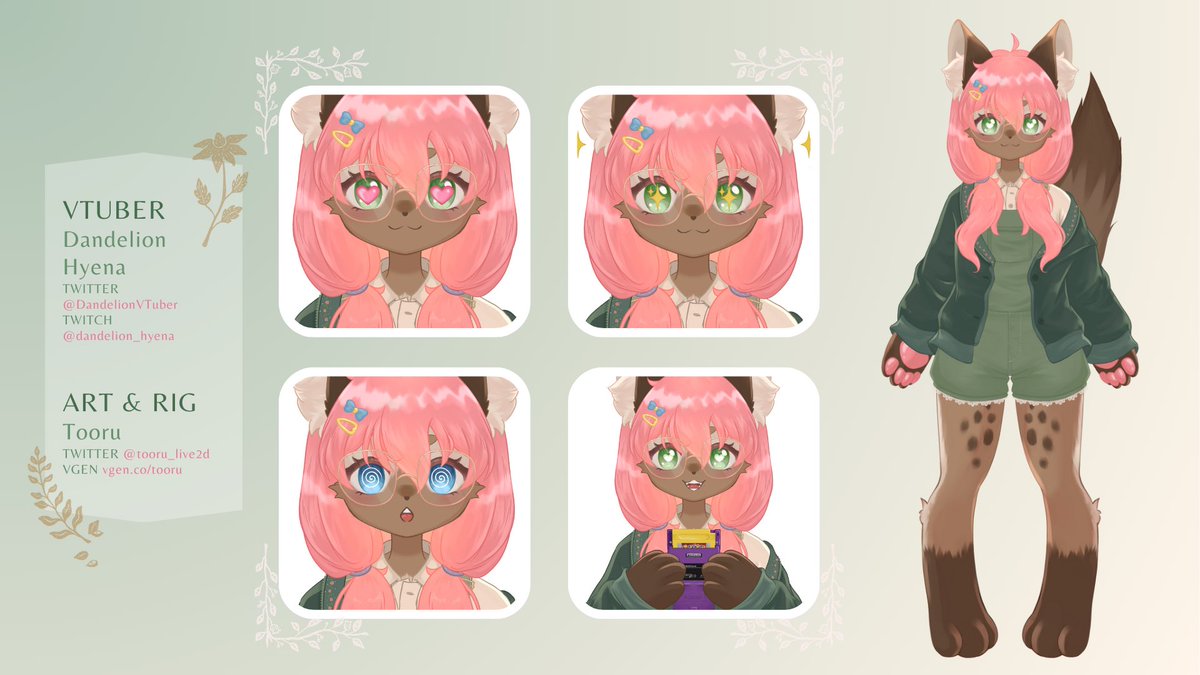 🌸 Dandelion Hyena | VTuber EN🌸 tweet media