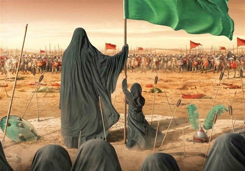 yasyb6's tweet photo. السَّلامُ علیکِ أَیَّتُها المُتَحَیِّرَةُ 
درازدحام نیزه و شمشیر و چوب و سر 
#ما_ملت_امام_حسینیم https://t.co/Q4q7TInrCg