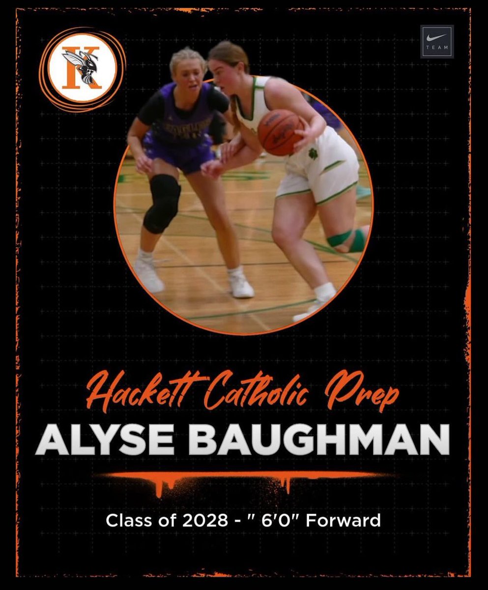 KzooWBball's tweet image. Next up for our newcomer introductions is incoming 6’0” Freshman, Alyse Baughman, from Hackett Catholic Prep. Alyse was named All-Conference First Team, All-Division First Team, BCAM Outstanding Sr. Student-Athlete &amp;amp; Academic All-State (4.23 GPA) in her Senior season.