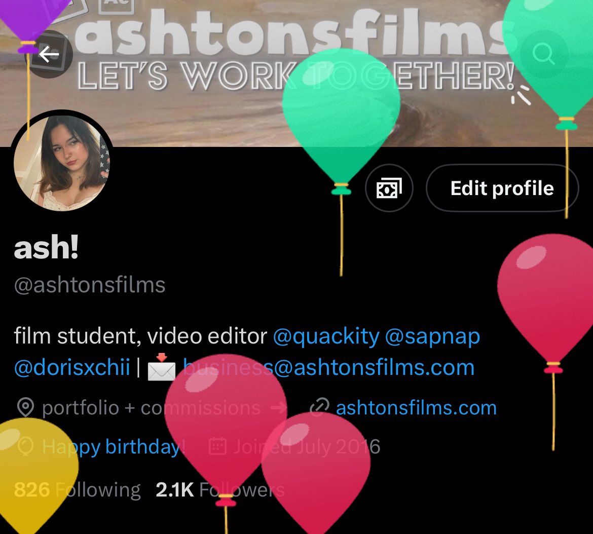 ash! (@ashtonsfilms) / Posts / X