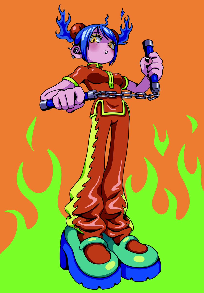 脳死イラストට ̫ට 
 #オリジナルイラスト