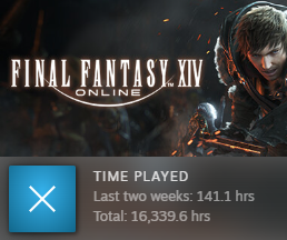 nightybunny's tweet photo. @roefizzlebeef Started when the postgame of Stormblood was going on. We all have our vice it's fine lol https://t.co/Yw9a0hNdFg