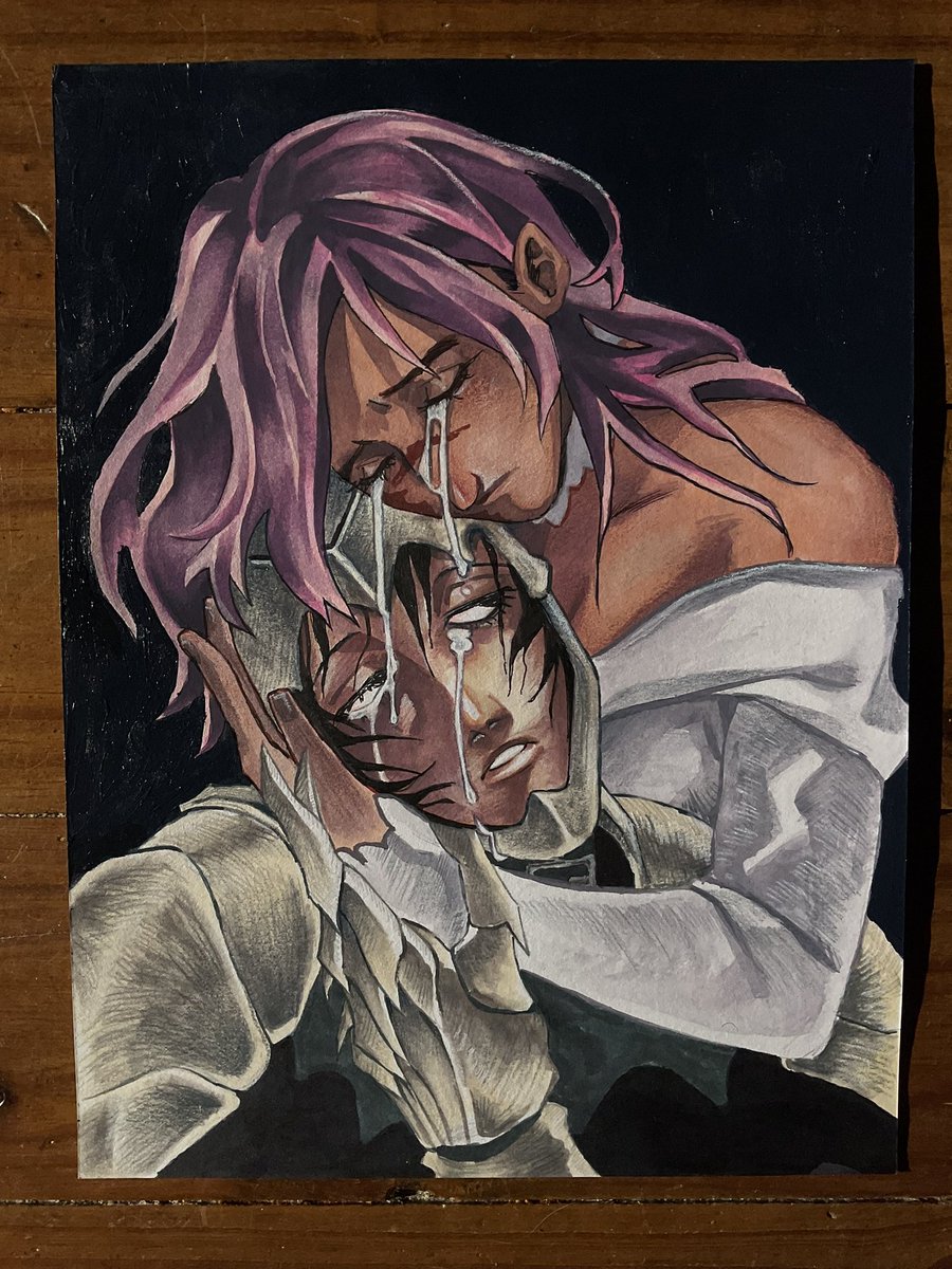 naitm33r's tweet image. Traditional piece I did some days ago 🚬🐺