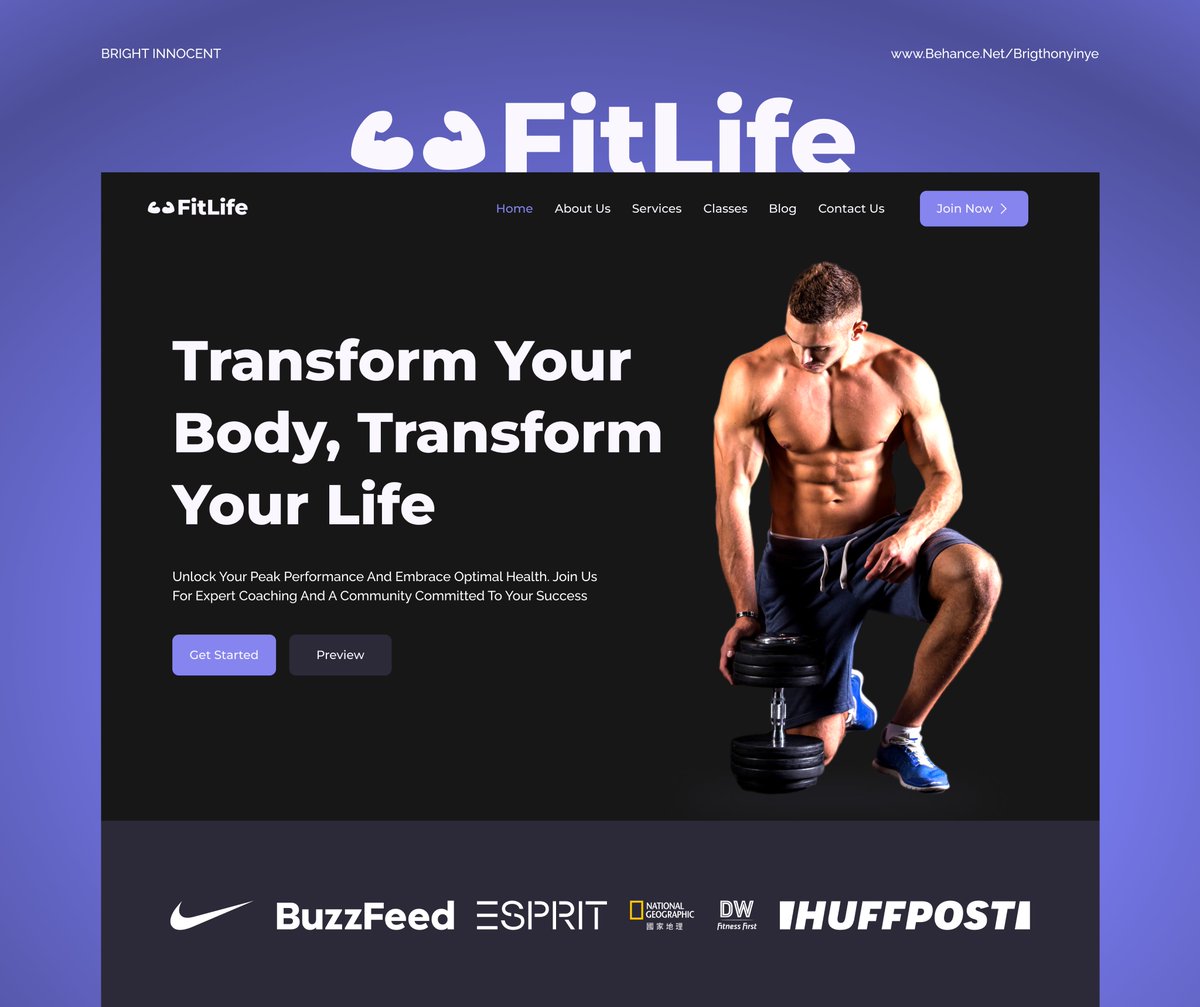 innocentcreates's tweet photo. Hey Guys. I worked on a Fitness Landing page. You can check it out and give me your feedbacks. Thanks a lot guys. @hackSultan @Daviowhite @stephanieorkuma  #Tech_UK, #productdesign, #uiuxdesign , #uxdesign, #LandingPage, #designthinking, @Figmaboy2024 https://t.co/If0SuPBNQ1