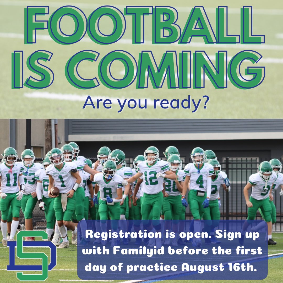 SuttonFootball's tweet photo. Registration for upcoming season is open now. 

#bethetradition https://t.co/zTdgz7KUXV
