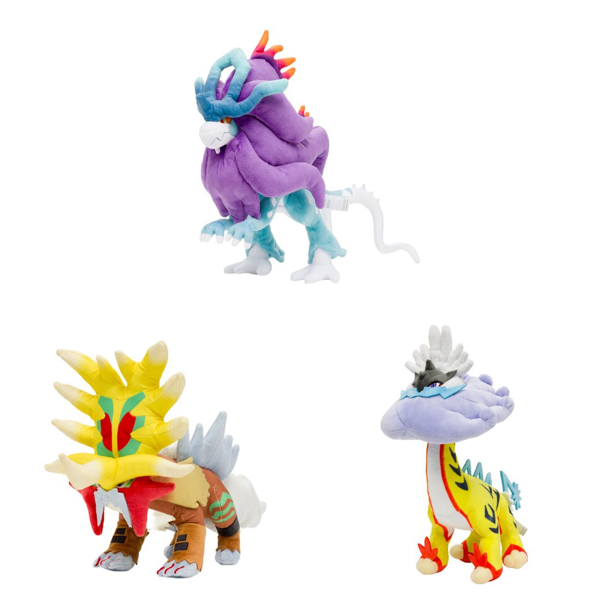 mecchaJP's tweet image. Pokémon Paldea Plushies - Walking Wake, Gouging Fire &amp;amp; Raging Bolt - Preorder Available!
🛑buff.ly/3zDH4lj
#Pokemon #Paldea